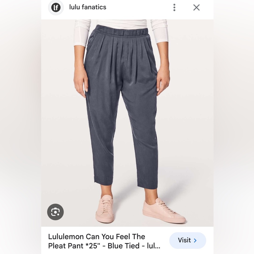 LULELEMON CAN YOU FEEL THE PLEAT